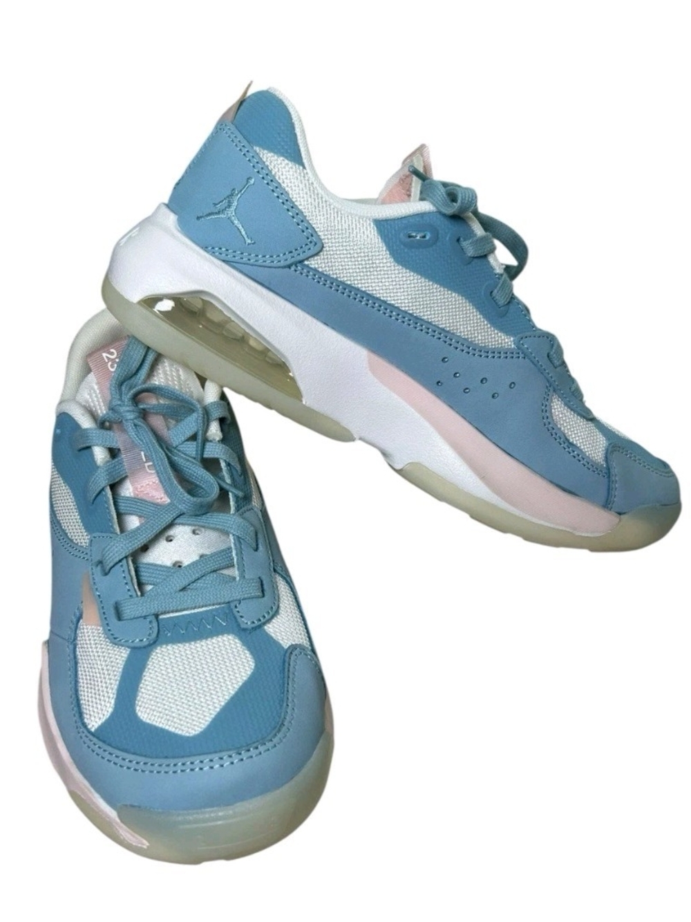 Nike Jordan Women's Blue Mesh Low-Top Sneakers Size 6.5 Line New